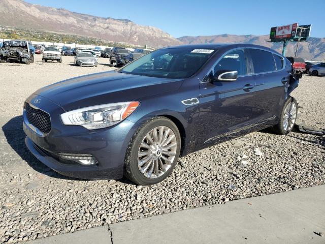 KNALW4D4XF6019688 - 2015 KIA K900 BLUE photo 1