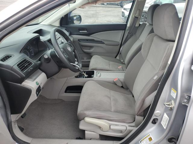 3CZRM3H38EG705136 - 2014 HONDA CR-V LX GRAY photo 7