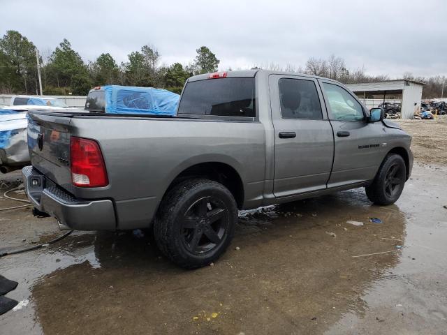 1C6RD7KT1CS199961 - 2012 DODGE RAM 1500 ST GRAY photo 3