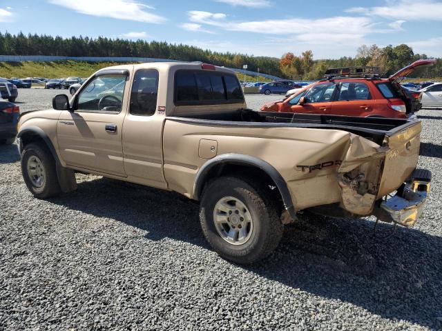 4TASM92NXYZ580435 - 2000 TOYOTA TACOMA XTRACAB PRERUNNER ოქროსფერი ფოტო 2