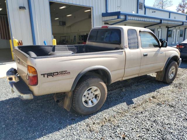 4TASM92NXYZ580435 - 2000 TOYOTA TACOMA XTRACAB PRERUNNER ოქროსფერი ფოტო 3