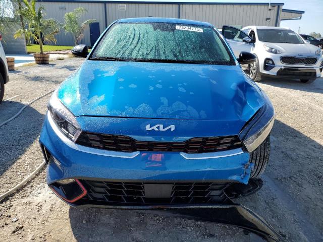 3KPF54AD6PE655446 - 2023 KIA FORTE GT LINE BLUE photo 5