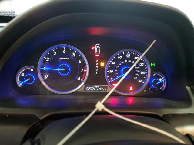 5J6TF2H52DL002662 - 2013 HONDA CROSSTOUR EXL შავი ფოტო 9