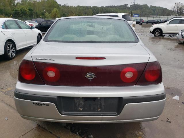 2G1WF52E919206190 - 2001 CHEVROLET IMPALA SILVER photo 6