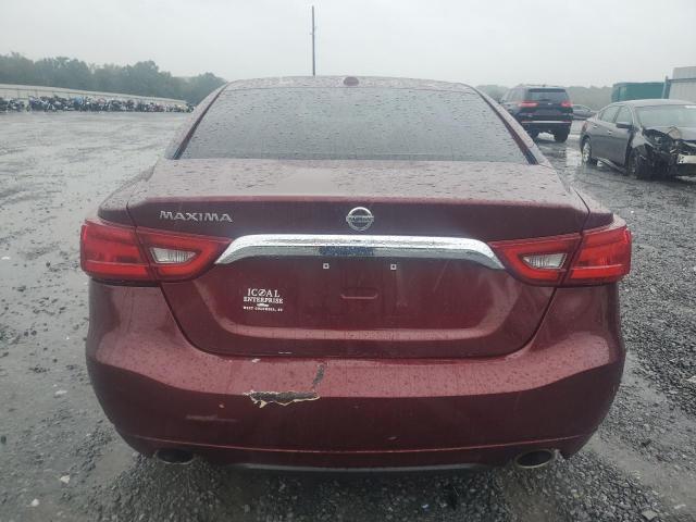 1N4AA6AP5GC437278 - 2016 NISSAN MAXIMA 3.5S MAROON photo 6