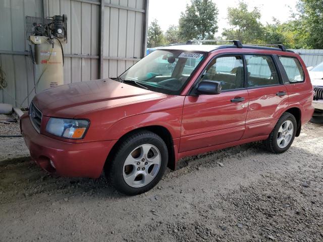 JF1SG65684H764163 - 2004 SUBARU FORESTER 2.5XS წითელი ფოტო 1