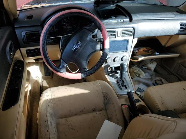 JF1SG65684H764163 - 2004 SUBARU FORESTER 2.5XS წითელი ფოტო 8