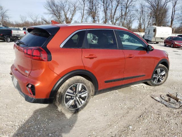 KNDCB3LC2N5537381 - 2022 KIA NIRO LX ORANGE photo 3