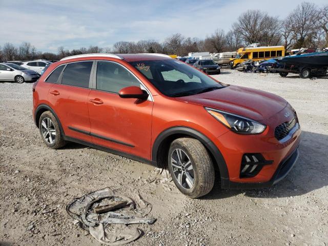 KNDCB3LC2N5537381 - 2022 KIA NIRO LX ORANGE photo 4