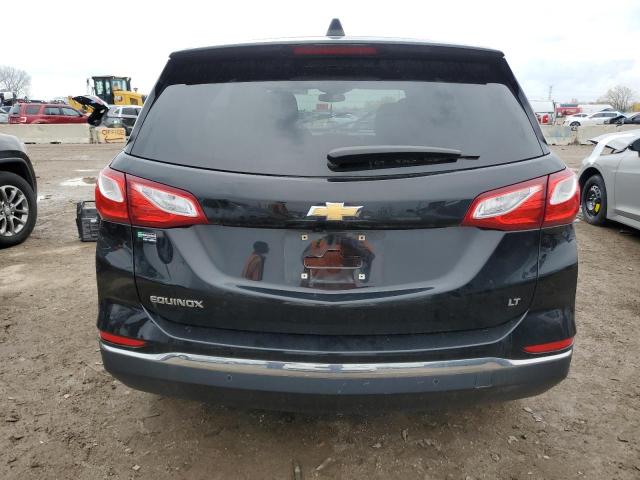 2GNAXJEV8J6149573 - 2018 CHEVROLET EQUINOX LT BLACK photo 6