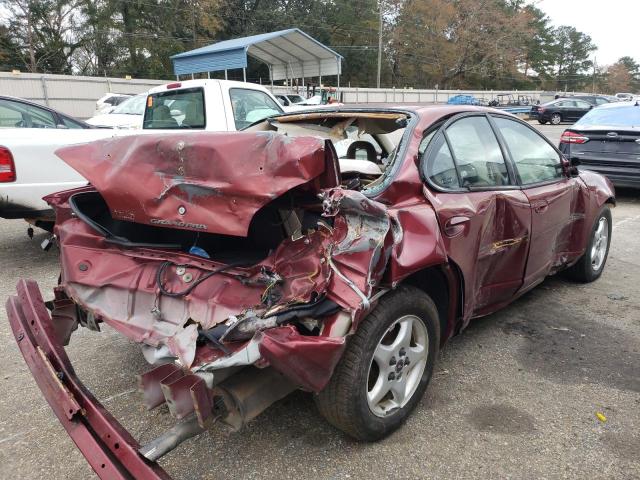 1G2WK52J22F259715 - 2002 PONTIAC GRAND PRIX SE MAROON photo 3