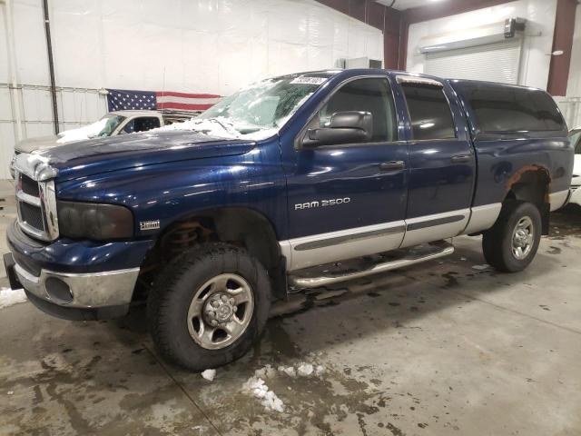 3D7KU28D23G771887 - 2003 DODGE RAM 2500 ST BLUE photo 1