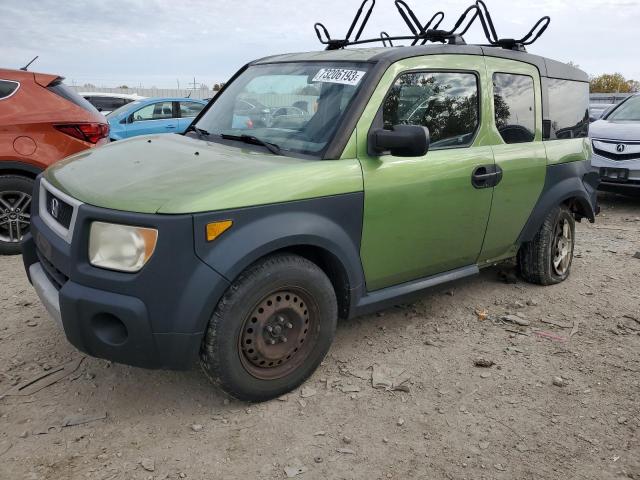 5J6YH18346L010399 - 2006 HONDA ELEMENT LX GREEN photo 1