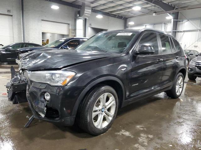 5UXWX7C39H0U44377 - 2017 BMW X3 XDRIVE35I BLACK photo 1