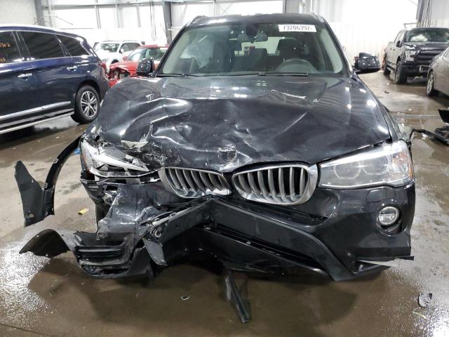 5UXWX7C39H0U44377 - 2017 BMW X3 XDRIVE35I BLACK photo 5