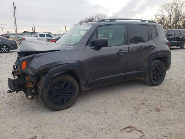 ZACCJBAB8JPJ14794 - 2018 JEEP RENEGADE SPORT GRAY photo 1