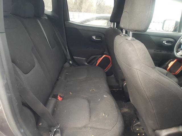 ZACCJBAB8JPJ14794 - 2018 JEEP RENEGADE SPORT Մոխրագույն լուսանկար 11