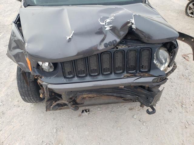 ZACCJBAB8JPJ14794 - 2018 JEEP RENEGADE SPORT Մոխրագույն լուսանկար 12