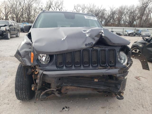 ZACCJBAB8JPJ14794 - 2018 JEEP RENEGADE SPORT Մոխրագույն լուսանկար 5