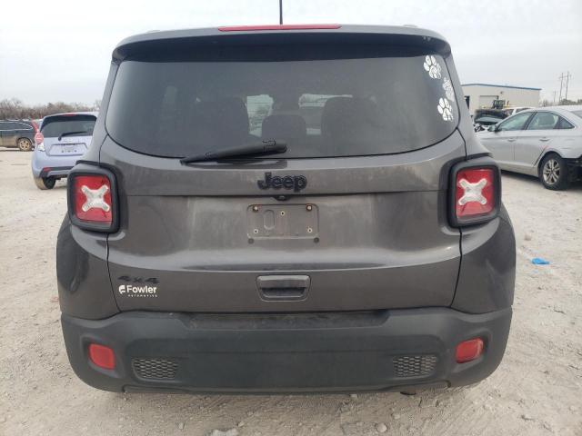 ZACCJBAB8JPJ14794 - 2018 JEEP RENEGADE SPORT GRAY photo 6