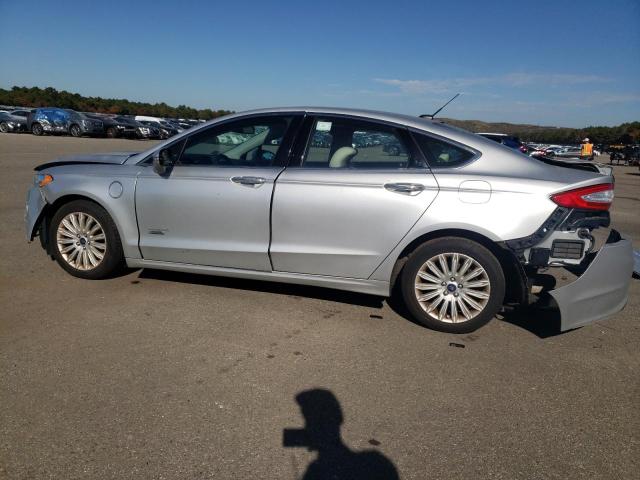 3FA6P0SUXER324334 - 2014 FORD FUSION TITANIUM PHEV SILVER photo 2