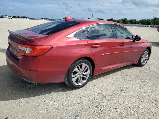 1HGCV1F18JA074414 - 2018 HONDA ACCORD LX RED photo 3