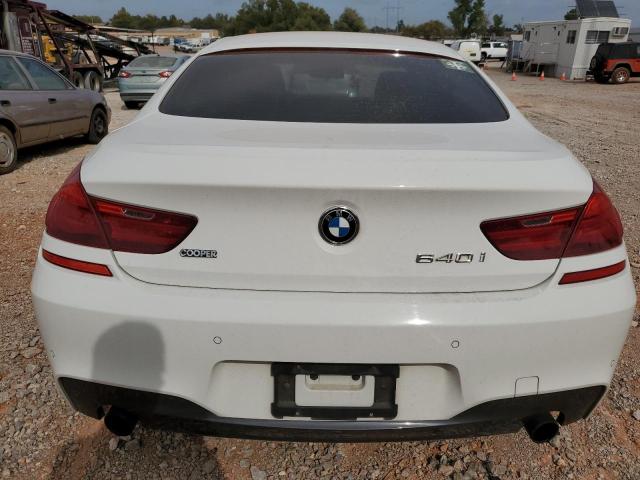WBA6A0C56ED317289 - 2014 BMW 640 I GRAN COUPE WHITE photo 6