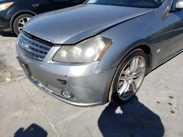 JNKAY01E86M106266 - 2006 INFINITI M35 BASE GRAY photo 9