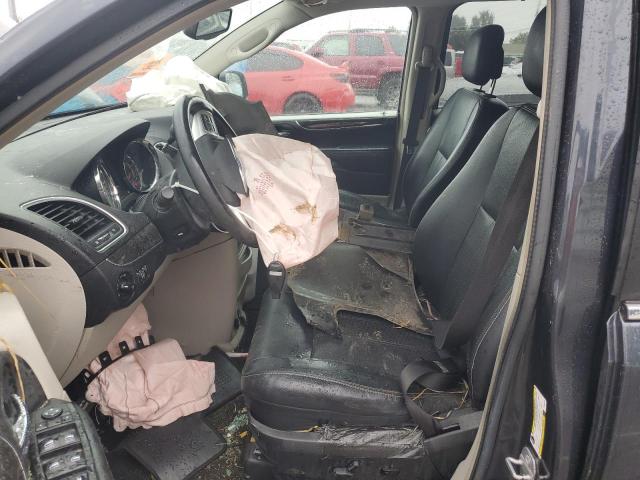 2C4RC1CG2ER365323 - 2014 CHRYSLER TOWN & COU TOURING L BLUE photo 7