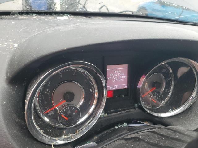 2C4RC1CG2ER365323 - 2014 CHRYSLER TOWN & COU TOURING L BLUE photo 9