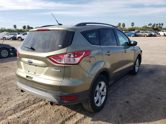 1FMCU0GX3DUC31635 - 2013 FORD ESCAPE SE GREEN photo 4