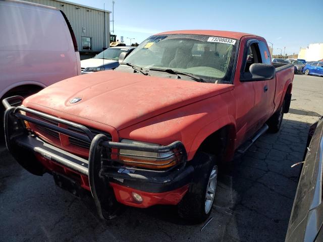 1B7GG22N41S193984 - 2001 DODGE DAKOTA RED photo 1