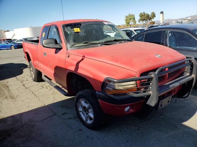 1B7GG22N41S193984 - 2001 DODGE DAKOTA RED photo 4