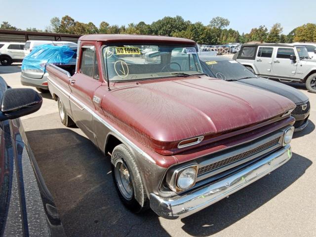 C1445S204038 - 1965 CHEVROLET C10 MAROON photo 4