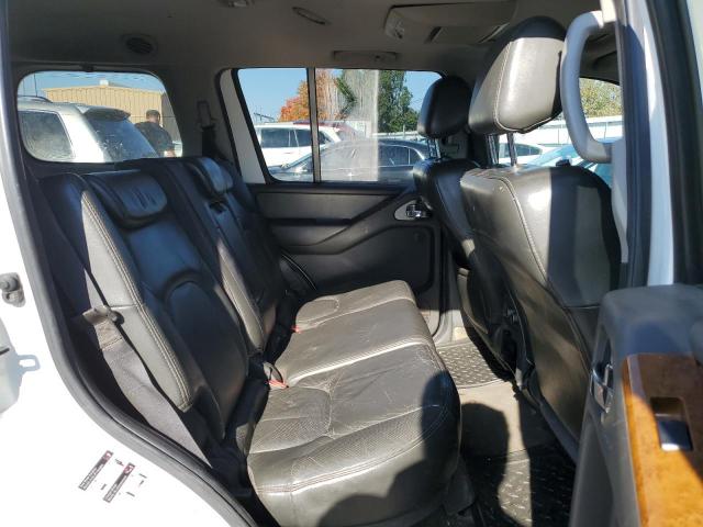 5N1AR18W65C738881 - 2005 NISSAN PATHFINDER LE WHITE photo 11