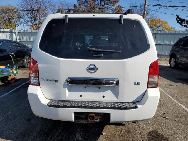 5N1AR18W65C738881 - 2005 NISSAN PATHFINDER LE WHITE photo 6