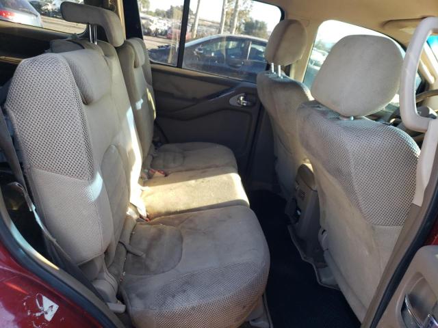5N1AR18U06C671260 - 2006 NISSAN PATHFINDER LE 红色 照片 10