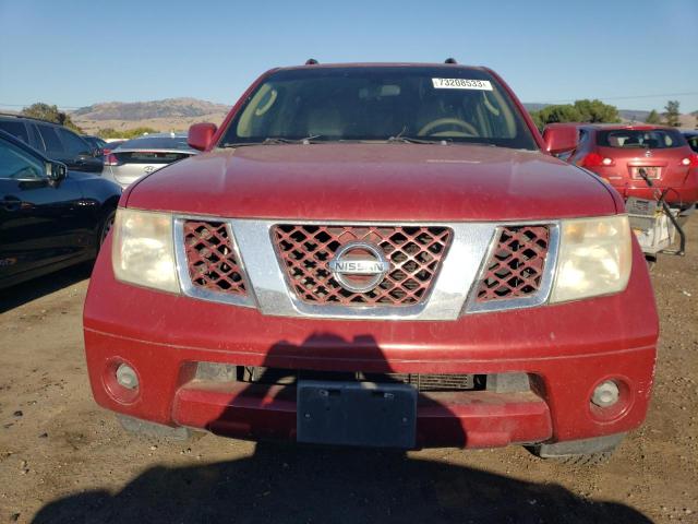 5N1AR18U06C671260 - 2006 NISSAN PATHFINDER LE 红色 照片 5
