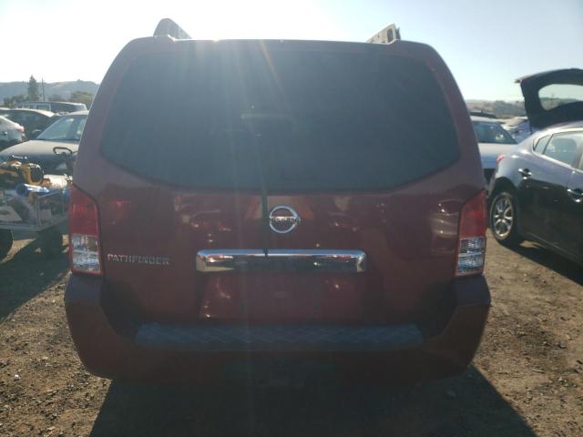 5N1AR18U06C671260 - 2006 NISSAN PATHFINDER LE 红色 照片 6