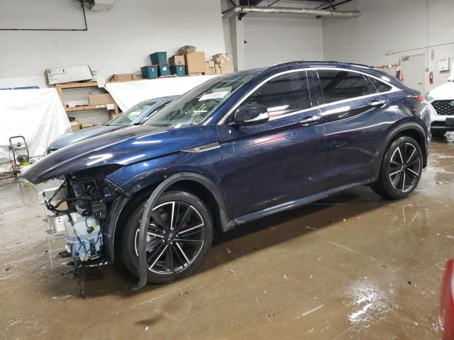 3PCAJ5K34NF103856 - 2022 INFINITI QX55 ESSENTIAL BLUE photo 1