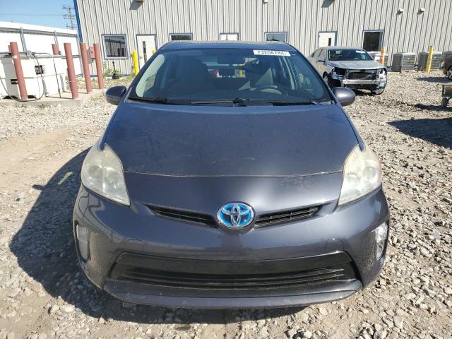 JTDKN3DU4D5619752 - 2013 TOYOTA PRIUS GRAY photo 5