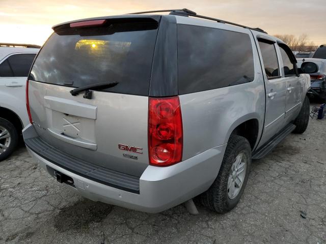 1GKUKKE31AR166412 - 2010 GMC YUKON XL K1500 SLT SILVER photo 3