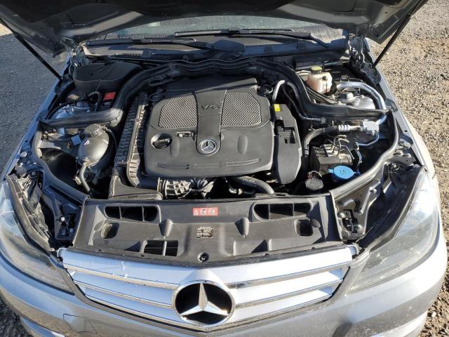 WDDGF5HB4DA828106 - 2013 MERCEDES-BENZ C 350 SILVER photo 11