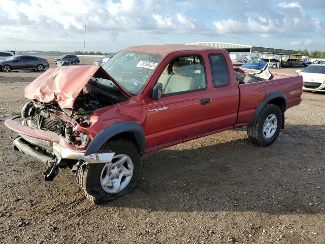 5TESN92N94Z408798 - 2004 TOYOTA TACOMA XTRACAB PRERUNNER BURGUNDY photo 1