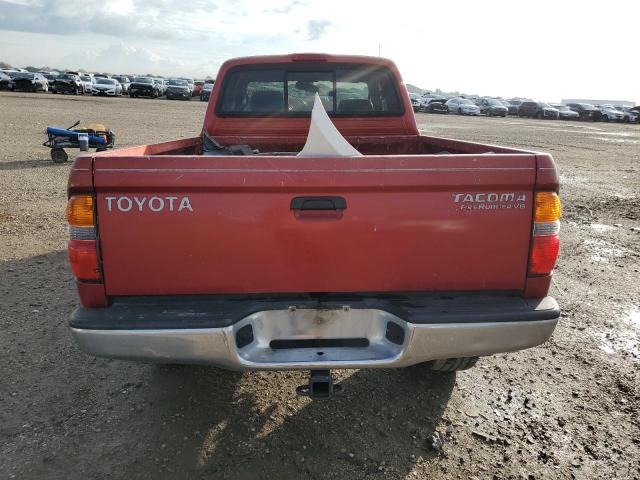 5TESN92N94Z408798 - 2004 TOYOTA TACOMA XTRACAB PRERUNNER BURGUNDY photo 6