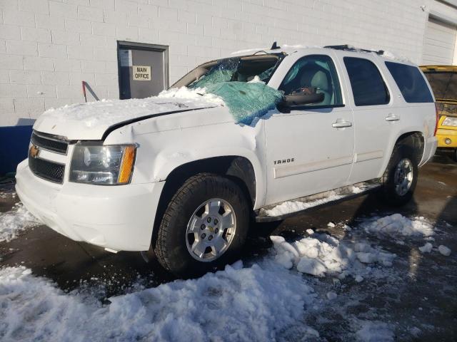 1GNSKBE06CR130055 - 2012 CHEVROLET TAHOE K1500 LT WHITE photo 1