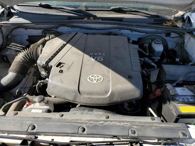 5TEJU62N26Z264060 - 2006 TOYOTA TACOMA DOUBLE CAB PRERUNNER WHITE photo 11