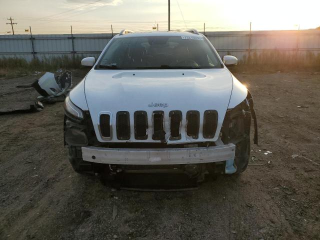 1C4PJLDS9EW160780 - 2014 JEEP CHEROKEE LIMITED WHITE photo 5