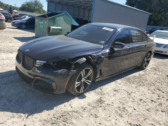 WBA7E2C50KB217281 - 2019 BMW 740 I BLACK photo 1