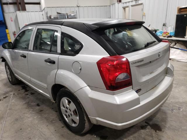 1B3HB28B78D694979 - 2008 DODGE CALIBER SILVER photo 2